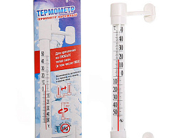 Термометр оконный Липучка Тсн-5 картон