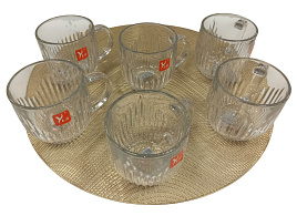 Набор кружек 6шт J-12501-4 280мл