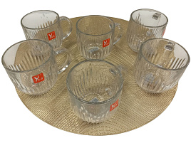 Набор кружек 6шт J-12501-4 280мл