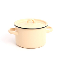 Кастрюля эмаль 1,5л 2с15с/1 б/декора в асс Северсталь