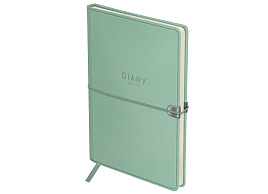 Ежедневник А5 BG DuA5_61195 "Pastel. Teal", кожзам, бирюзовый, на резинке
