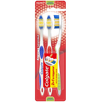 Зубная щетка Colgate Классика Plus средняя 2+1(С/Р)2029