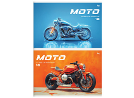 Альбом для рисования 16л. BG АР4ск16 06385 "Мото", эконом