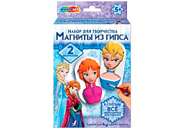 Магниты из гипса MGN-122813FR Снежная принцесса