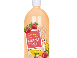 Мыло жидкое Душистый Колокольчик 300мл. доз.Клубника и Банан 3689