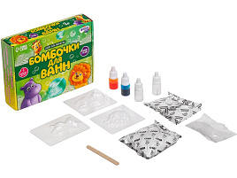 Бомбочки-шипучки 5300553 для ванной. Дружные зверята