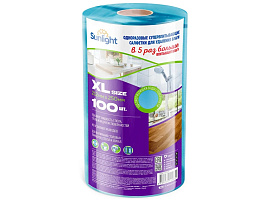 Салфетки в рулоне Sunlight 100шт