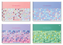 Альбом для рисования 32л. на спирали BG АР4гр32 12852 "Сочный паттерн"