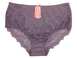 Белье трусы жен. ХБ+кружево кружево 2,3,4xl