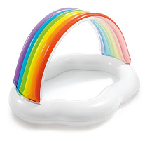 Надувной бассейн 57141 Радуга 142*119*84см от 1-3 лет