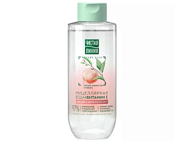 Мицеллярная вода Чистая Линия 400мл.Витамины для сухой и чувствительной кожи