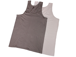 Белье майка мужская (58-64р-р) Великан однотон.