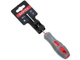 Отвертка шлицевая 3*75 Бартекс 138258