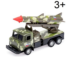 Машина металлическая SB-16-78-2-WB Газ 66 с ракетой 12см