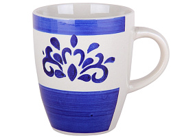 Кружка 360мл RX012 Дамаск синий