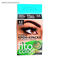 Краска для бровей и ресниц Fito color крем гор.шоколад на 2примен.7063