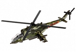 Машина металлическая SB-16-58WB ВЕРТОЛЕТ, 15 см, откр. каб., подв..дет., инерц., кор.