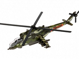 Машина металлическая SB-16-58WB ВЕРТОЛЕТ, 15 см, откр. каб., подв..дет., инерц., кор.