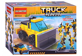Конструктор Брик 8615-4 Строительная техника