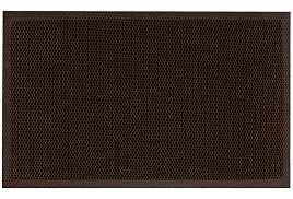 Коврик придверный 40*60 ComeForte Mesh Mat черно-золотой ММ03
