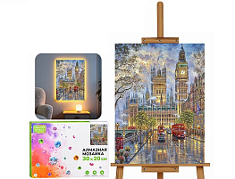 Алмазная мозаика 20*30 MKA3020-142 Лондон