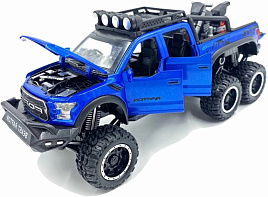 Машина металлическая А632Д Ford F-150 Raptor свет, звук