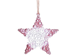 Подвеска пластик Звездочка S2581