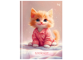 Блокнот 64л. BG ББ6т64_лг 08464 "Милота в пижаме", А6, глянцевая ламинация
