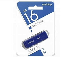 Флеш-драйв Smart Buy 16Gb SB16GBDK-B Dock Blue синий 0771