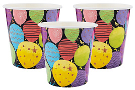 Стакан бумажный 6233342 Воздушные шары 6шт