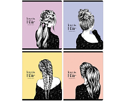 Тетрадь 48л.  Т5ск48_вл 11027 "Модно и стильно", выб. лак