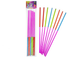 Бенгальские свечи JFB03m/01 Цветные искры, 55 сек, 8шт 30см