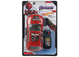 На батарейках 2012E001-R Машина, человек паук 16 см на пульте управления