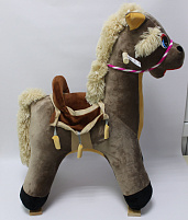 Мягкая игрушка Б. Конь-качалка с попоной