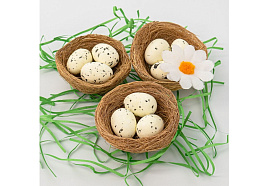 Сувенир Пасхальный Гнездо с яйцами ч51870
