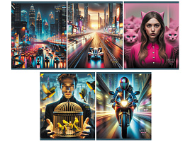 Тетрадь 96л.  Т5ск96 61421 "Unreal", суперэконом