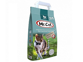 Наполнитель для кошачего туалета Мистер Кет 5л цеолитовый 8052
