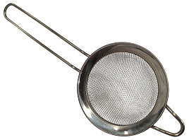 Сито 8см с ручкой и ободом 3101