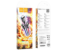 Кабель для телефона IP,Type-C, Micro USB Hoco X76 3в1