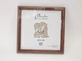 Фоторамка 20*20 Темн.Дуб 1701