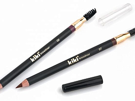 Карандаш для бровей KIKI с щеточкой 02 коричневый