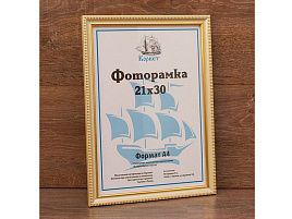 Фоторамка 21*30 1604A-288A пластик
