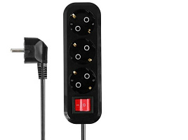 Сетевой фильтр 3м*3р Ермак 907-307