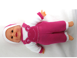Пупс хохотун 35см №70