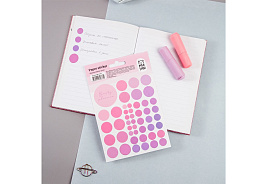 Наклейки MESHU MS_41677 "Beauty planner pink", 12*18см, 47 наклеек, европодвес