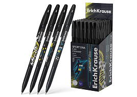 Ручка Erich Krause 61006 R-301 Stick&Grip Sport DNA 0.7, цвет чернил синий