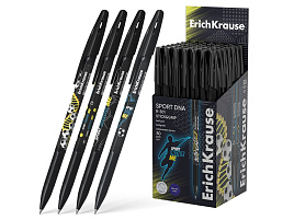 Ручка Erich Krause 61006 R-301 Stick&Grip Sport DNA 0.7, цвет чернил синий