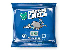 Мыши тесто брикет Гремучая смесь 200г 2595 синяя
