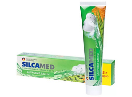 Зубная паста Силка 175г Silcamed Здоровые десны в футляре