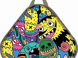 Санки-ледянки ЛДМО-200 треугольные Monster